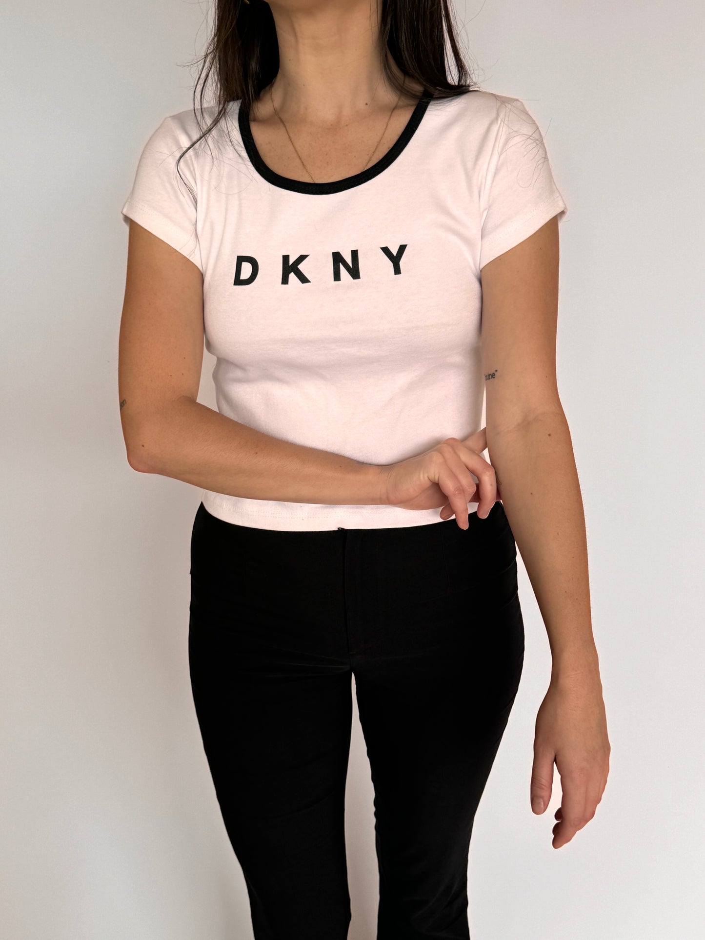 Vintage DKNY Baby Tee - 8-12