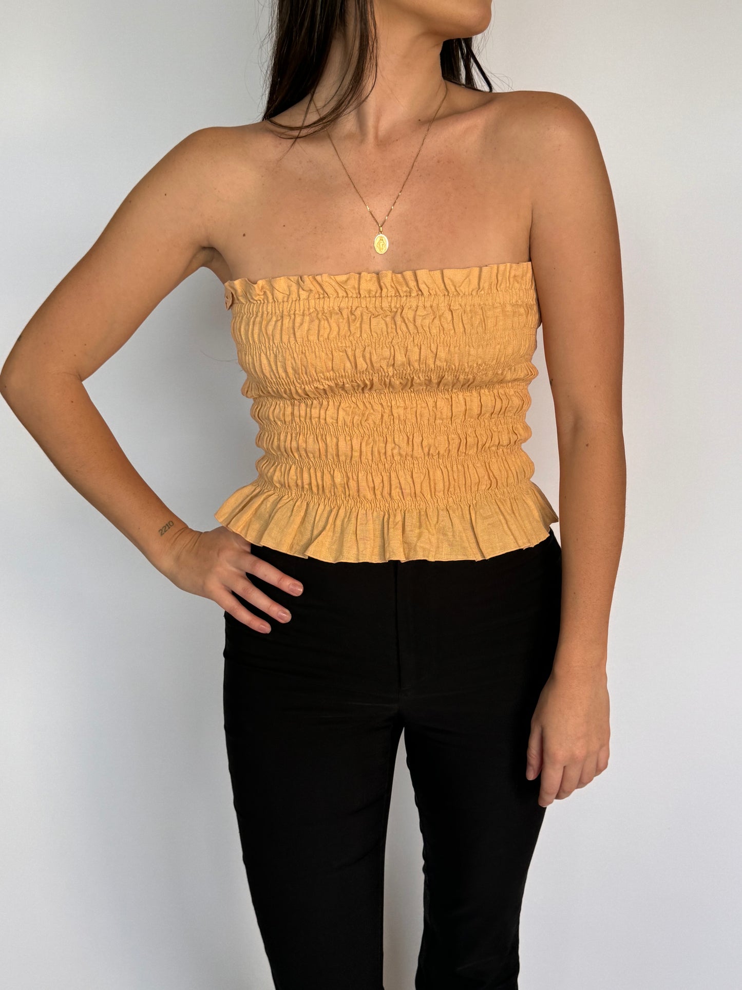 Linen Tube Top - 6-8